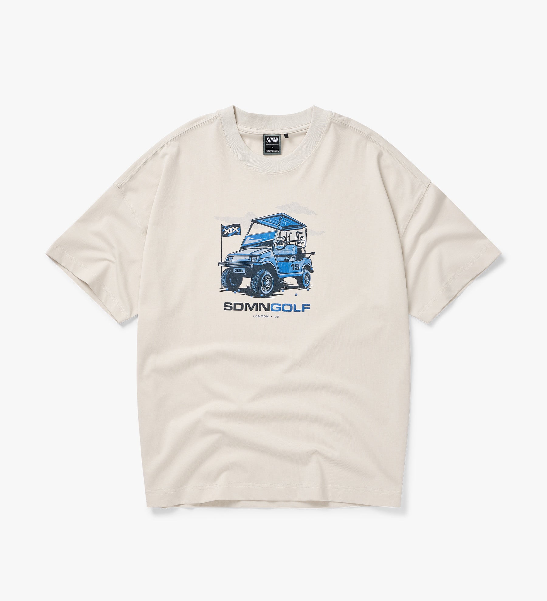 Golf Graphic T-Shirt [Vintage White]