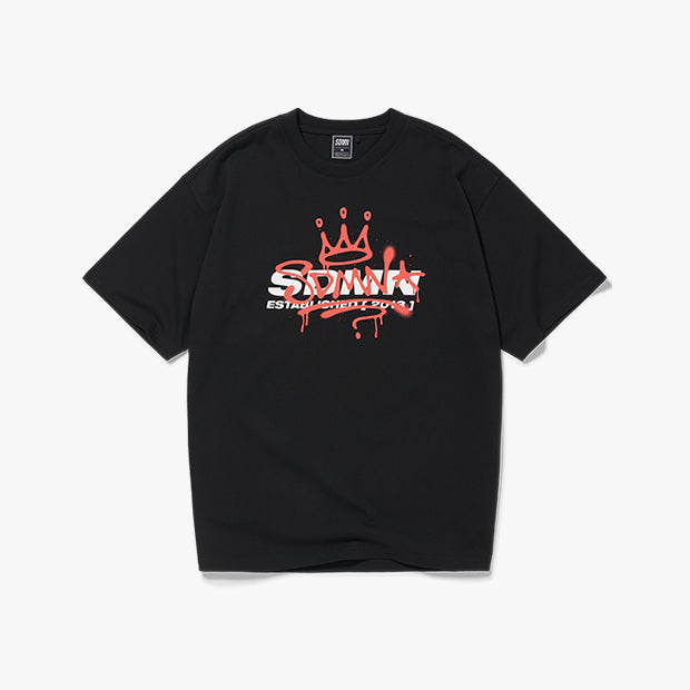 Spray T-Shirt [Black/Red]