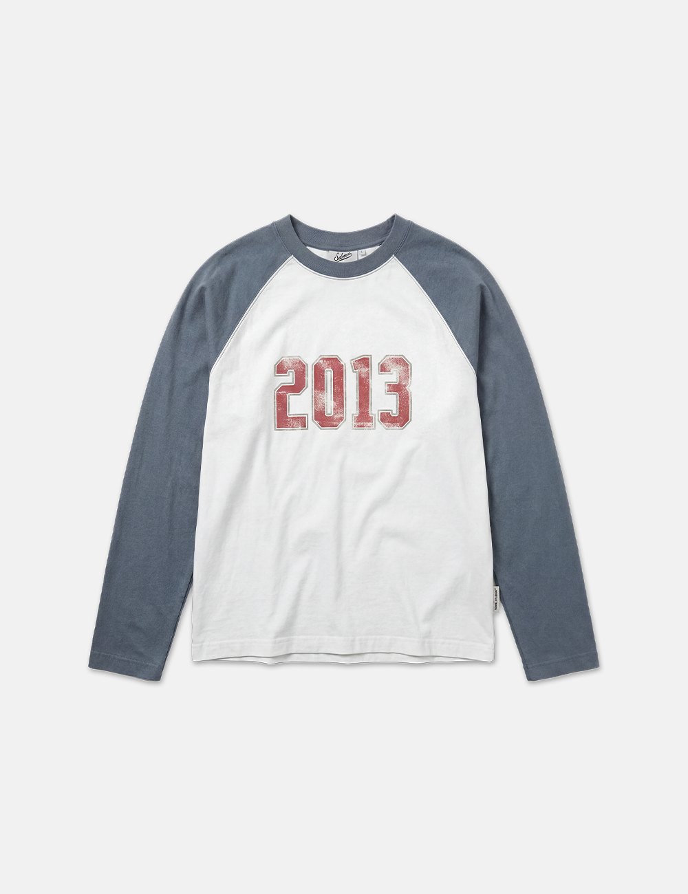 2013 Long-Sleeve T-Shirt [Off White/Navy]