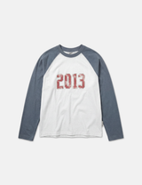 2013 Long-Sleeve T-Shirt [Off White/Navy]