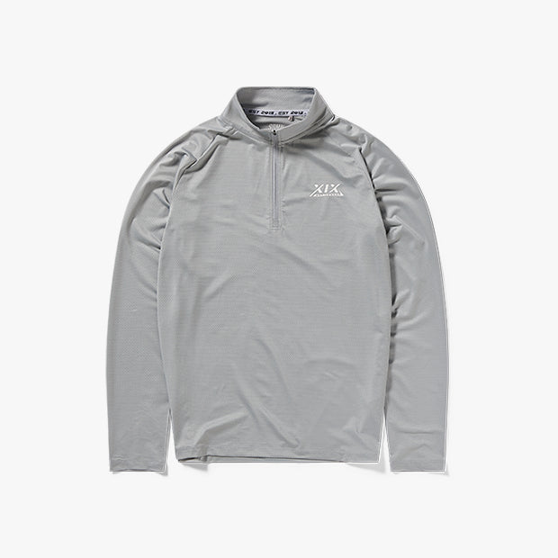 Activewear 1/4 Zip Training Top [Grey]
