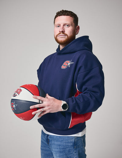 All-Star Hoodie [Royal Blue/Red]