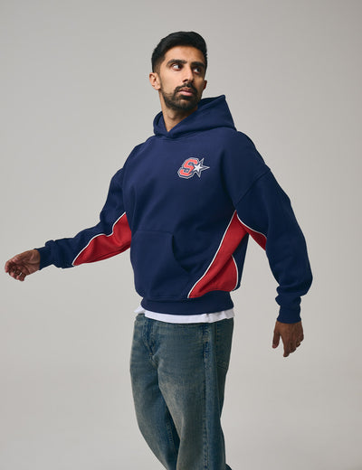 All-Star Hoodie [Royal Blue/Red]