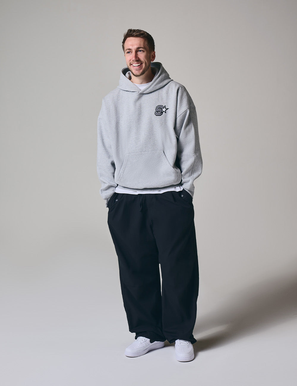 All-Star Hoodie [Grey/Black]