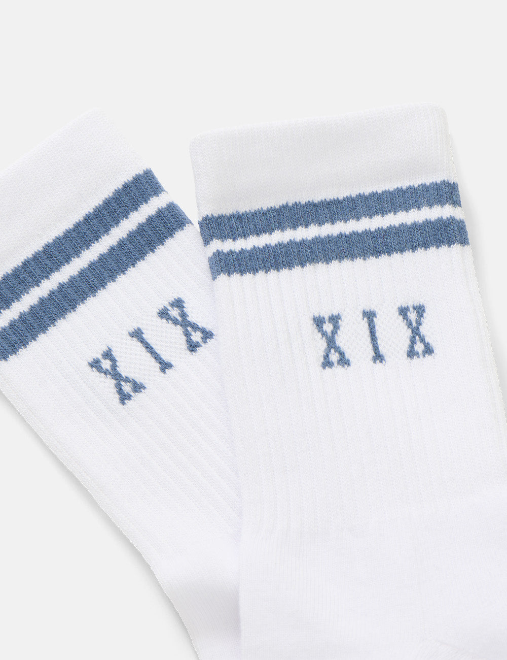 XIX Socks 2 Pack [White/Red/Blue]