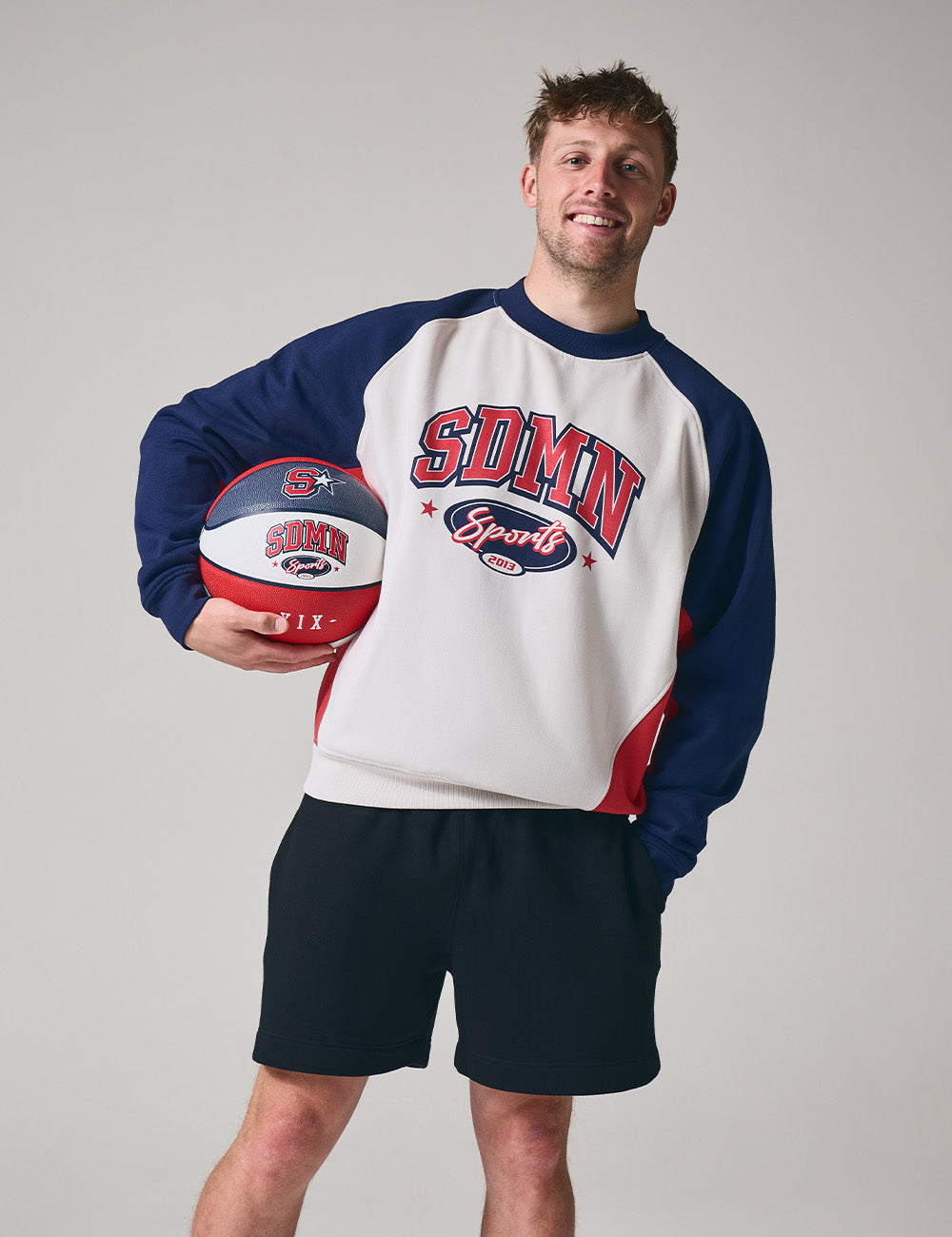 SDMN Sports Sweater [Red/White/Blue]