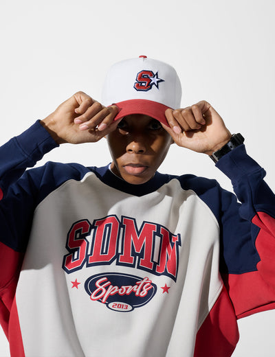 SDMN Sports Sweater [Red/White/Blue]