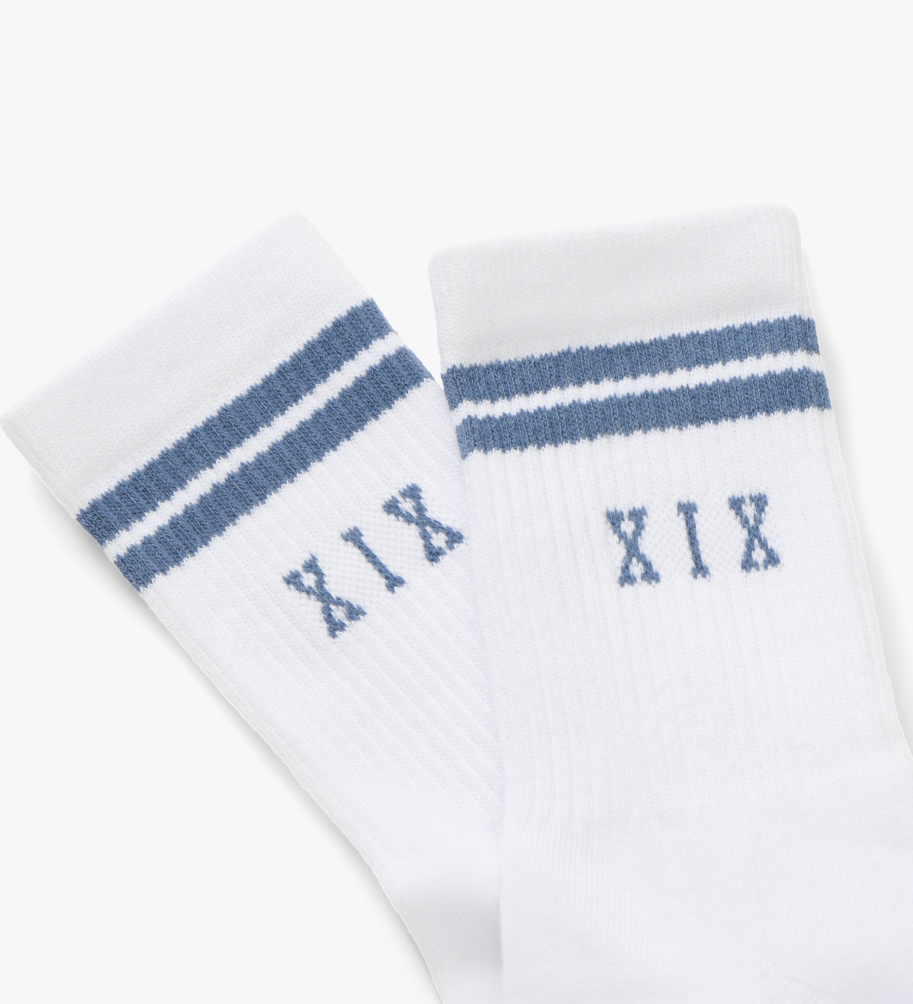 XIX Socks 2 Pack [White/Red/Blue]