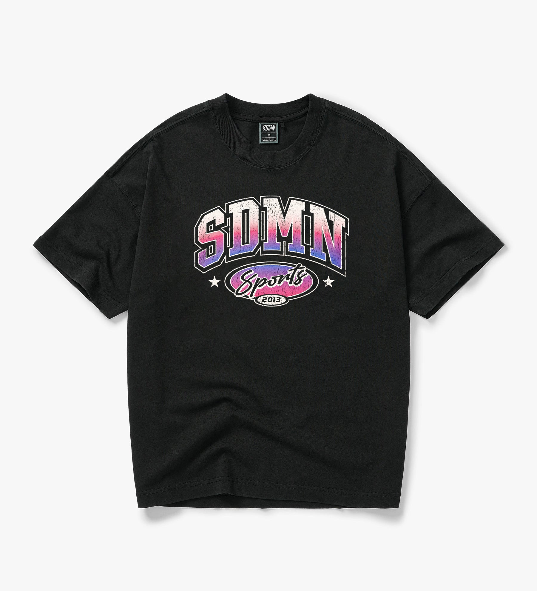 SDMN Sports T-Shirt [Vintage Black/Pink]