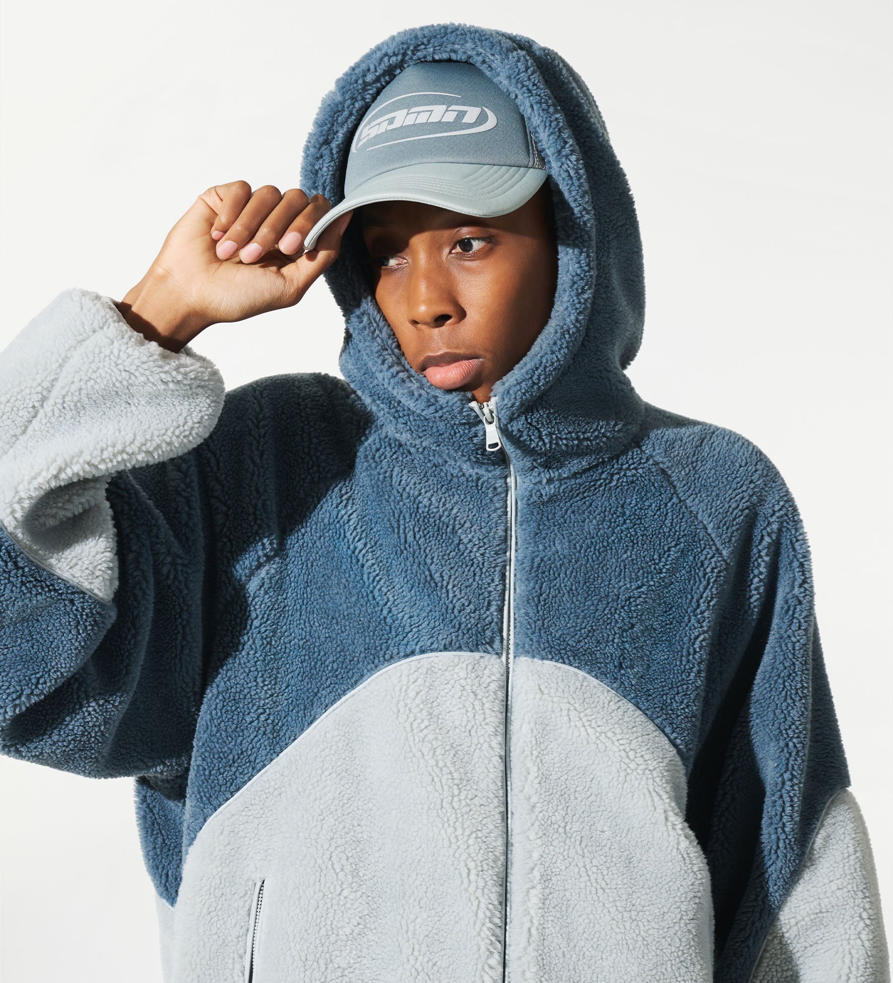 Astro Fleece Hoodie [Storm Blue/Mercury]