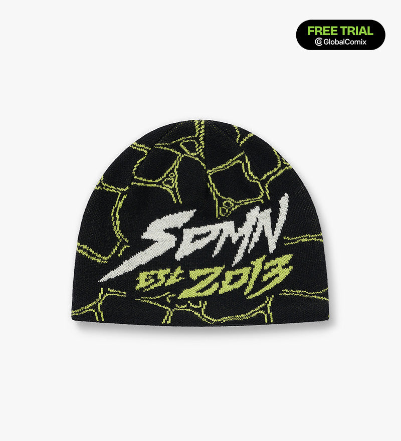 SDMN x TMNT Beanie [Black/Green]