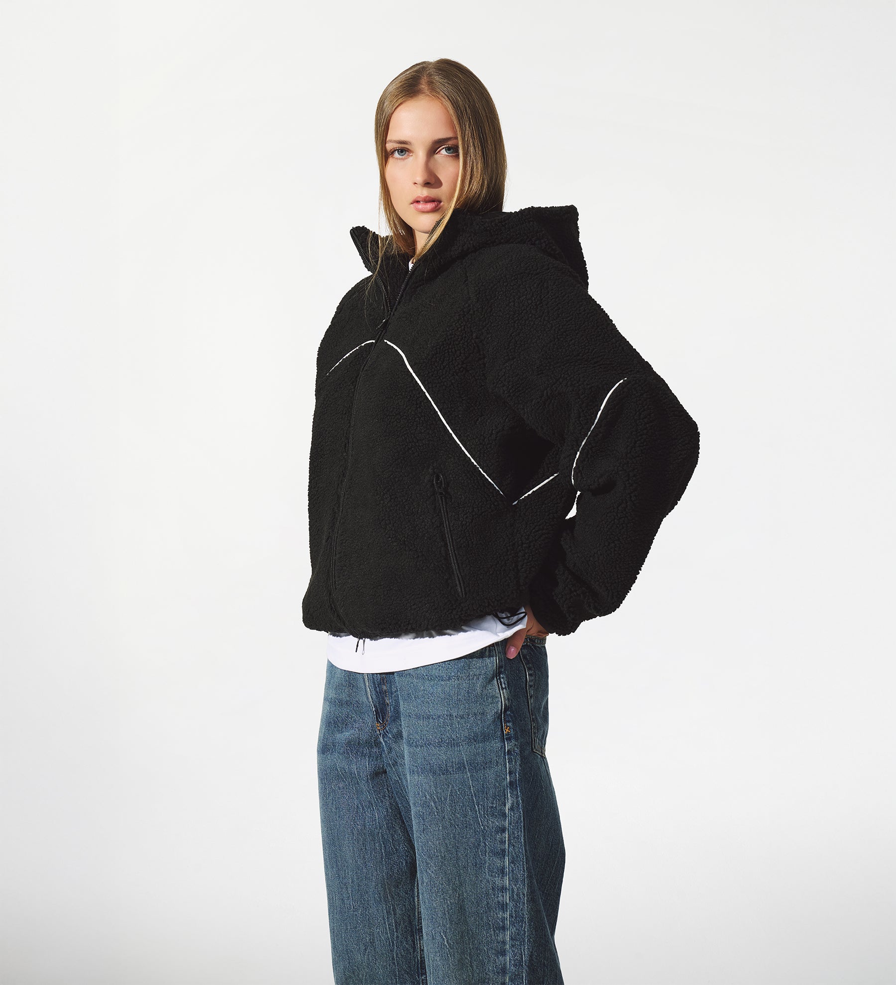 Astro Fleece Hoodie [Black]