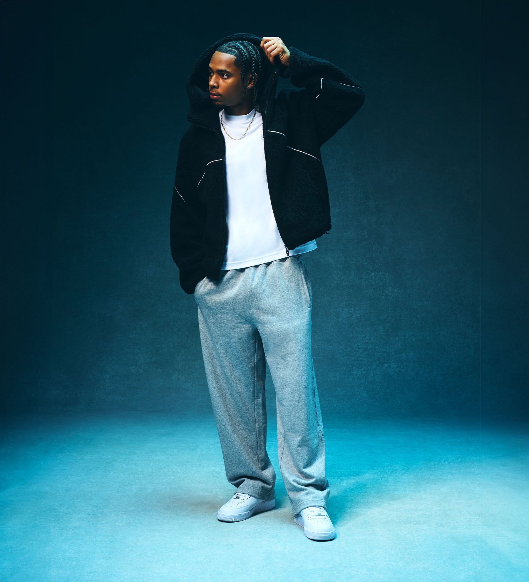 Astro Fleece Hoodie [Black]