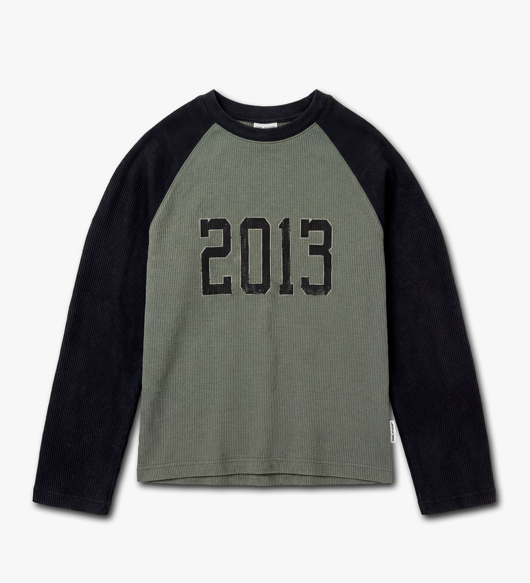 2013 Waffle Long-Sleeve [Black/Gray]