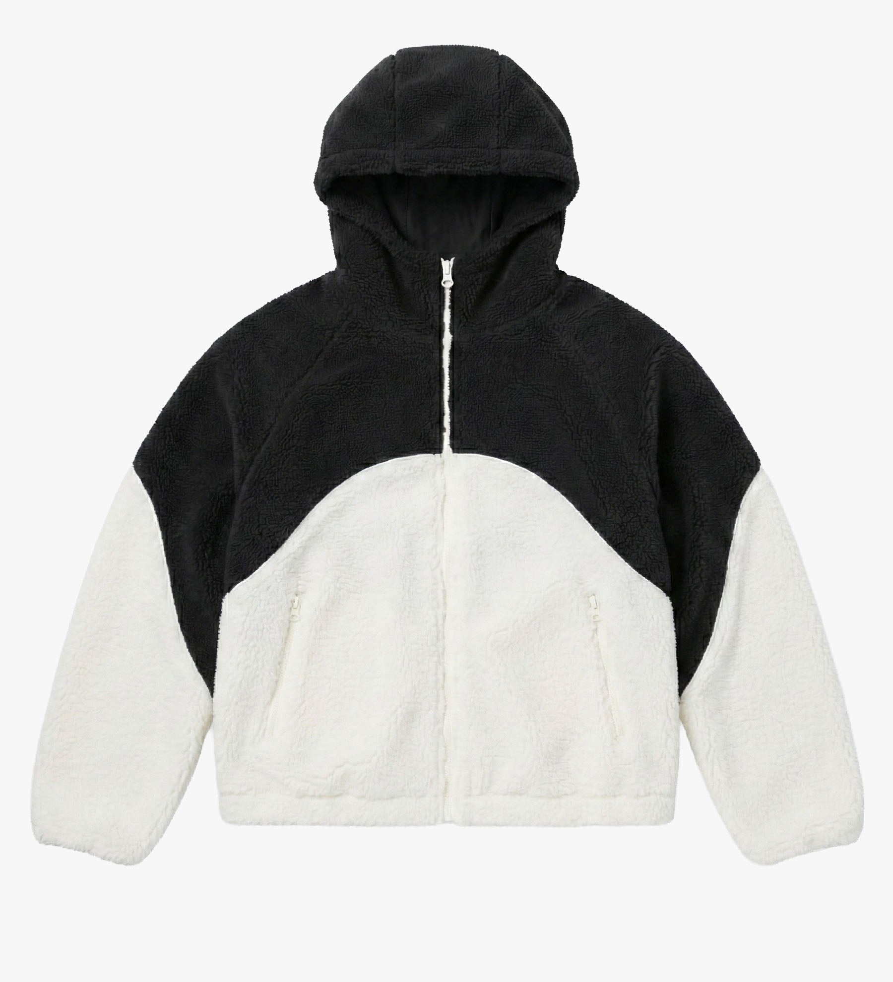 Astro Fleece Hoodie [Black/White]