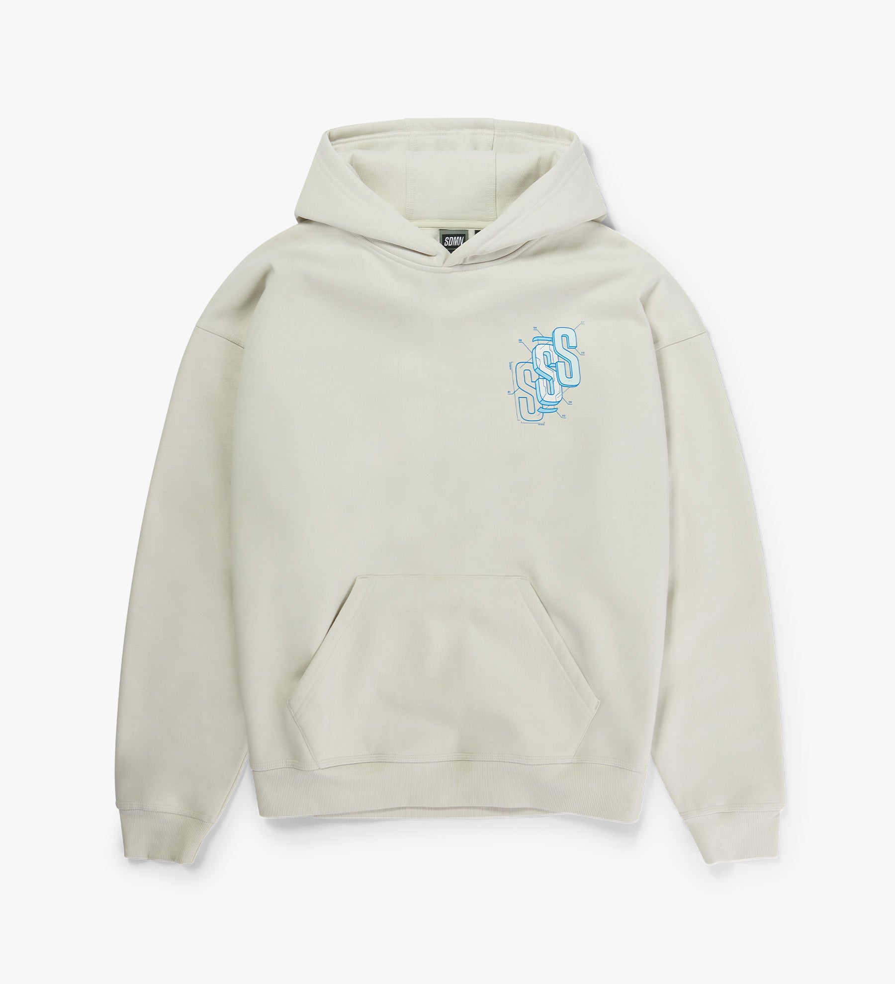 Blueprint Hoodie [Off White]