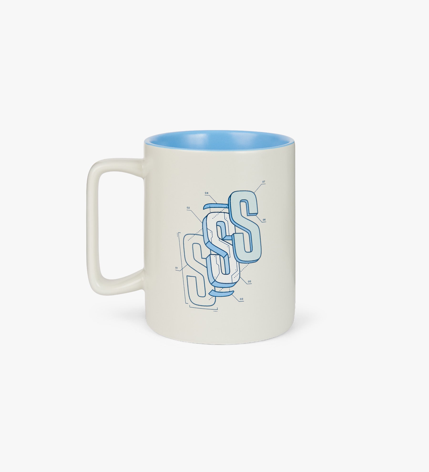 Blueprint Mug [White]