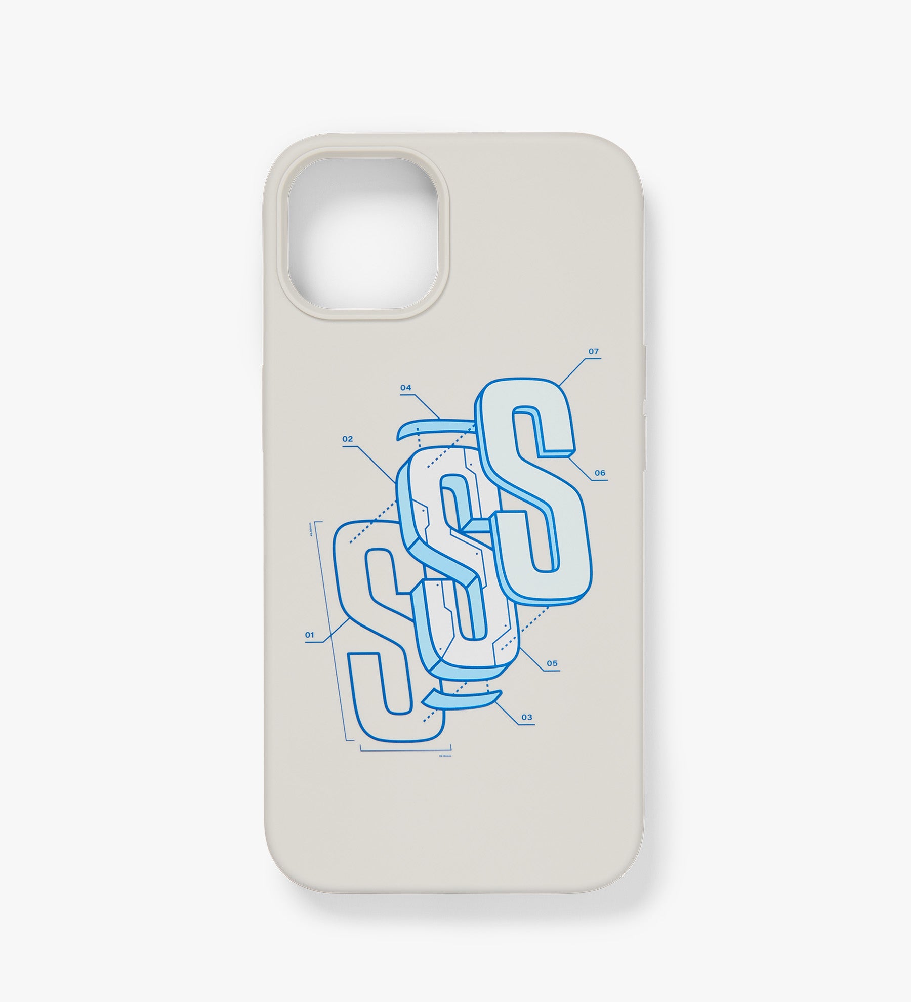 Blueprint iPhone Case [White]