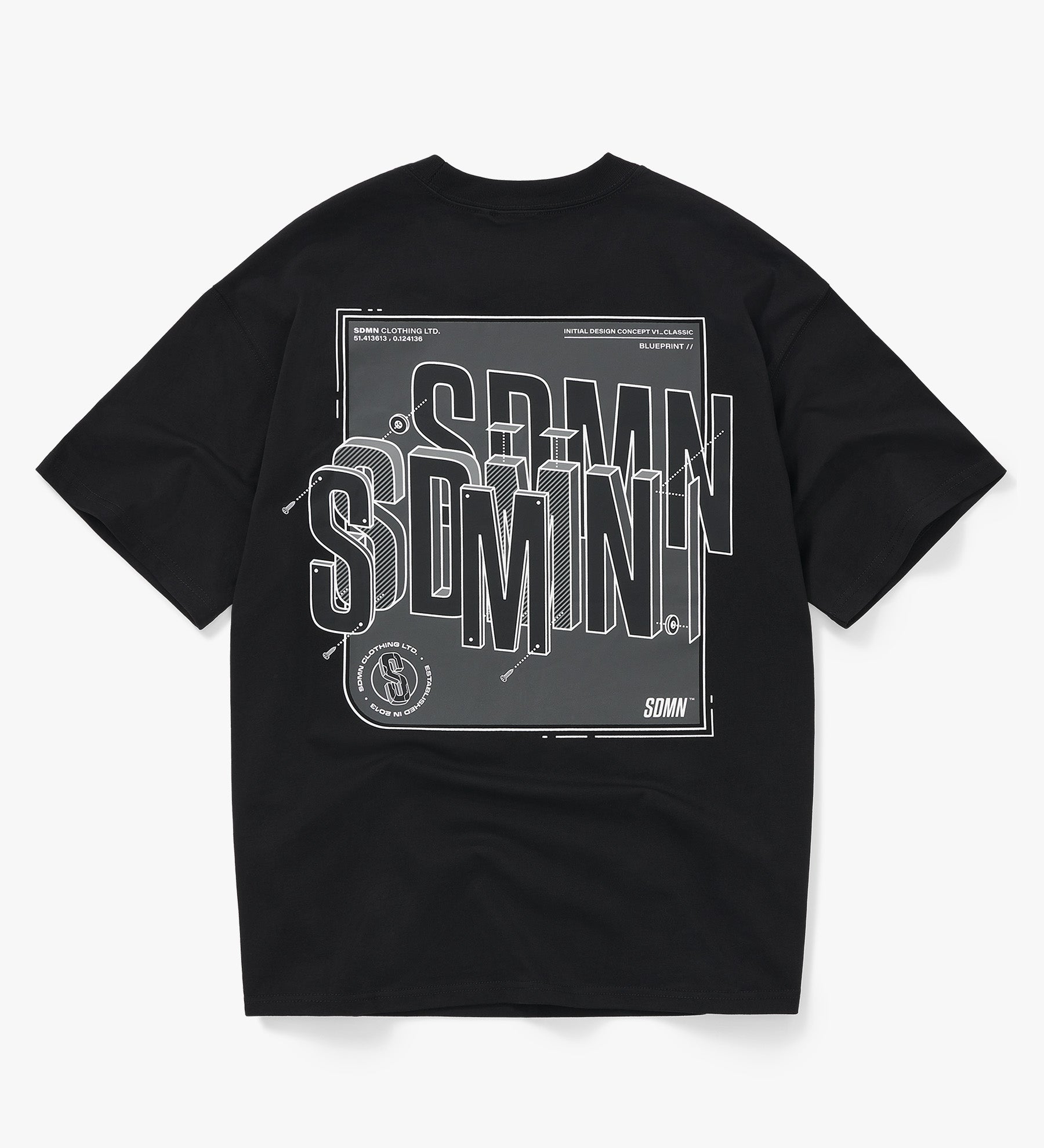 Blueprint T-Shirt [Black]