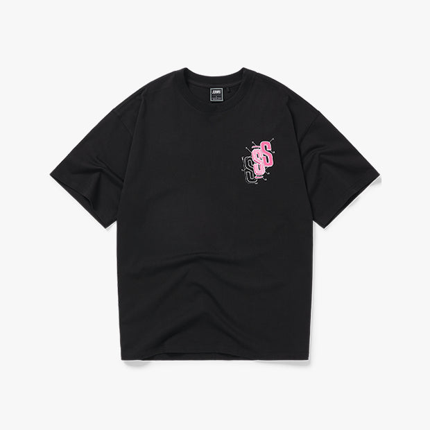 Blueprint T-Shirt [Black/Hot Pink]