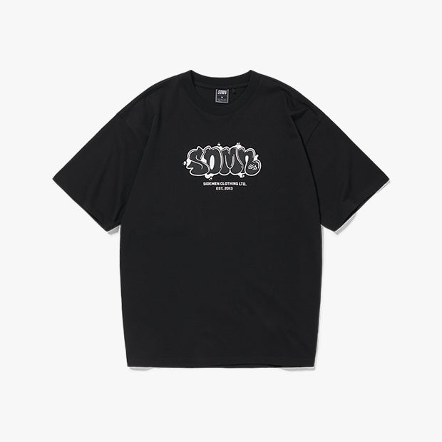 Bubble Graffiti T-Shirt [Black]