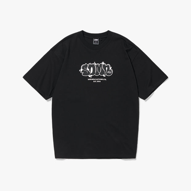 Bubble Graffiti T-Shirt - Black