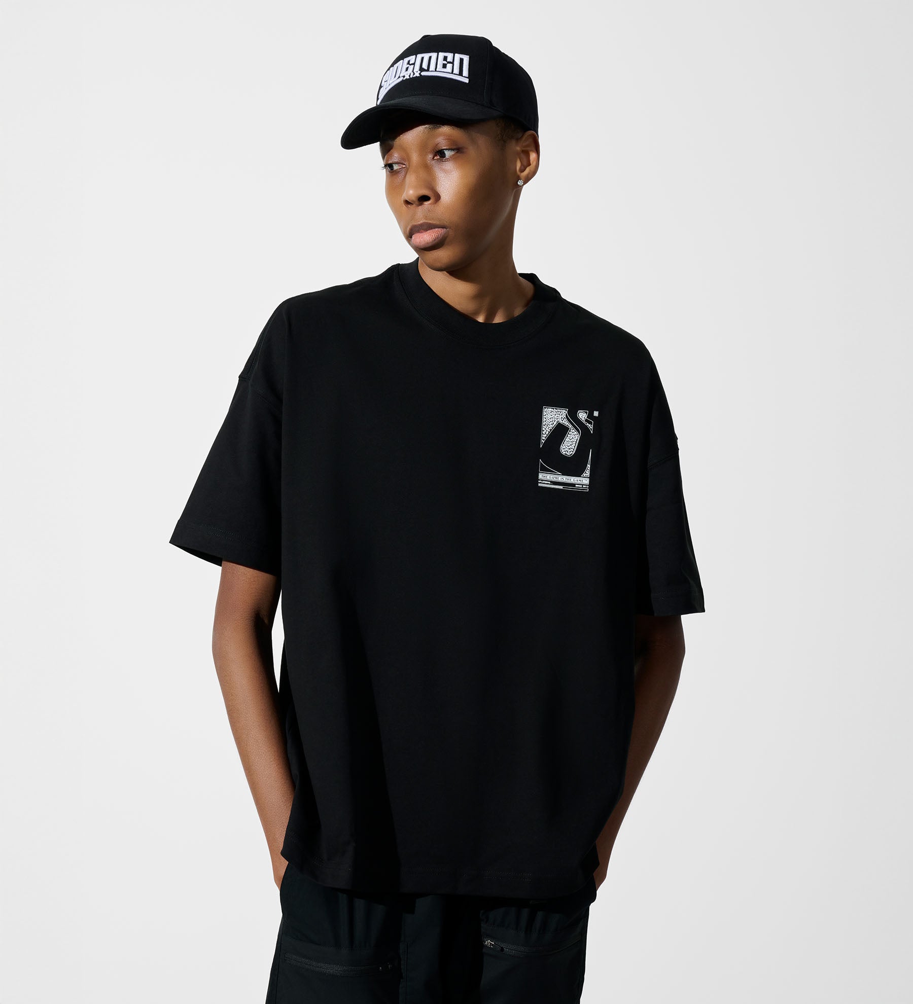 Initial Clickbait T-Shirt [Black]