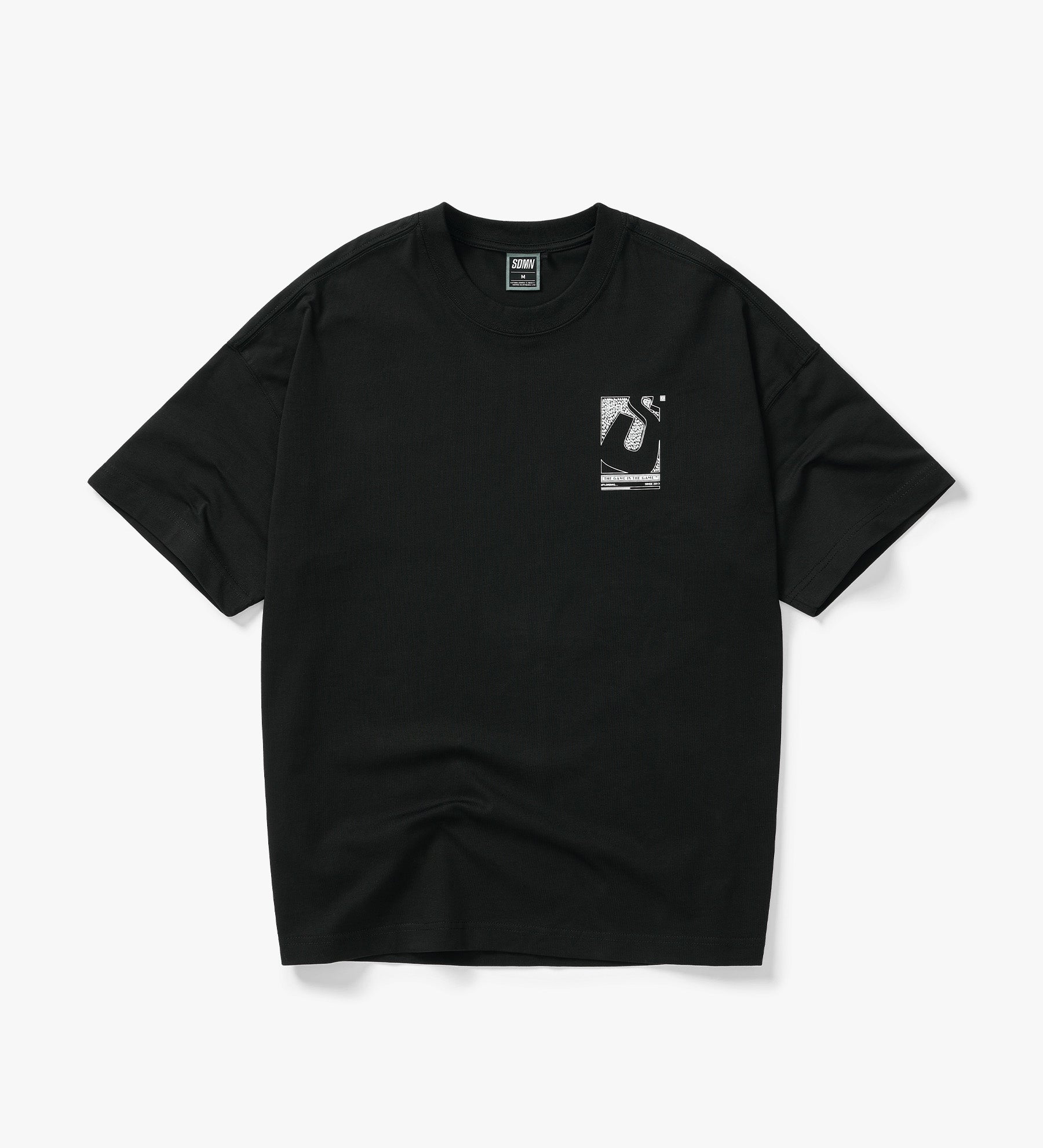 Initial Box T-Shirt [Black]