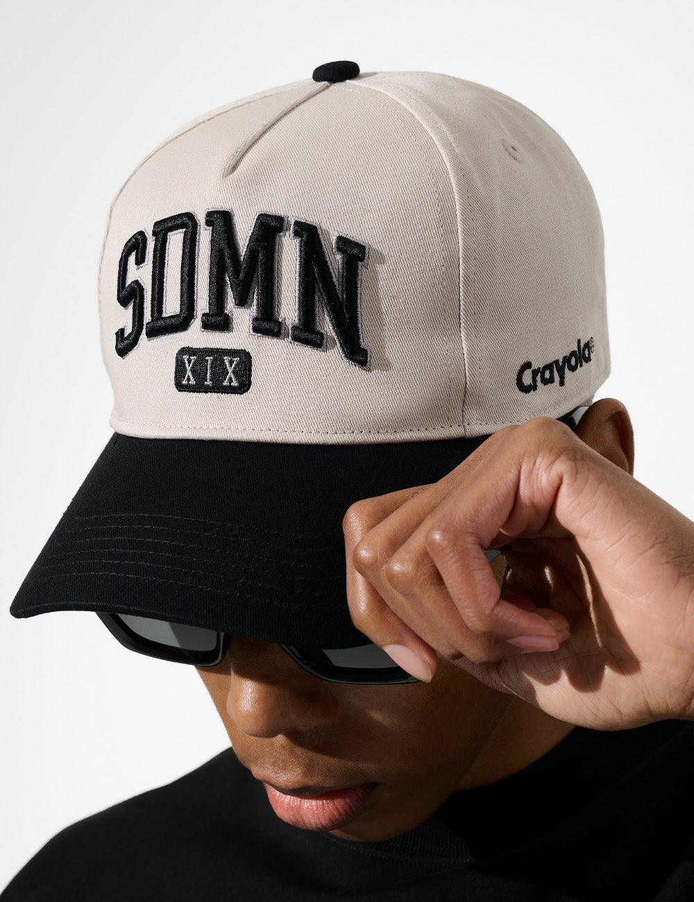 SDMN x Crayola Cap [White/Black]