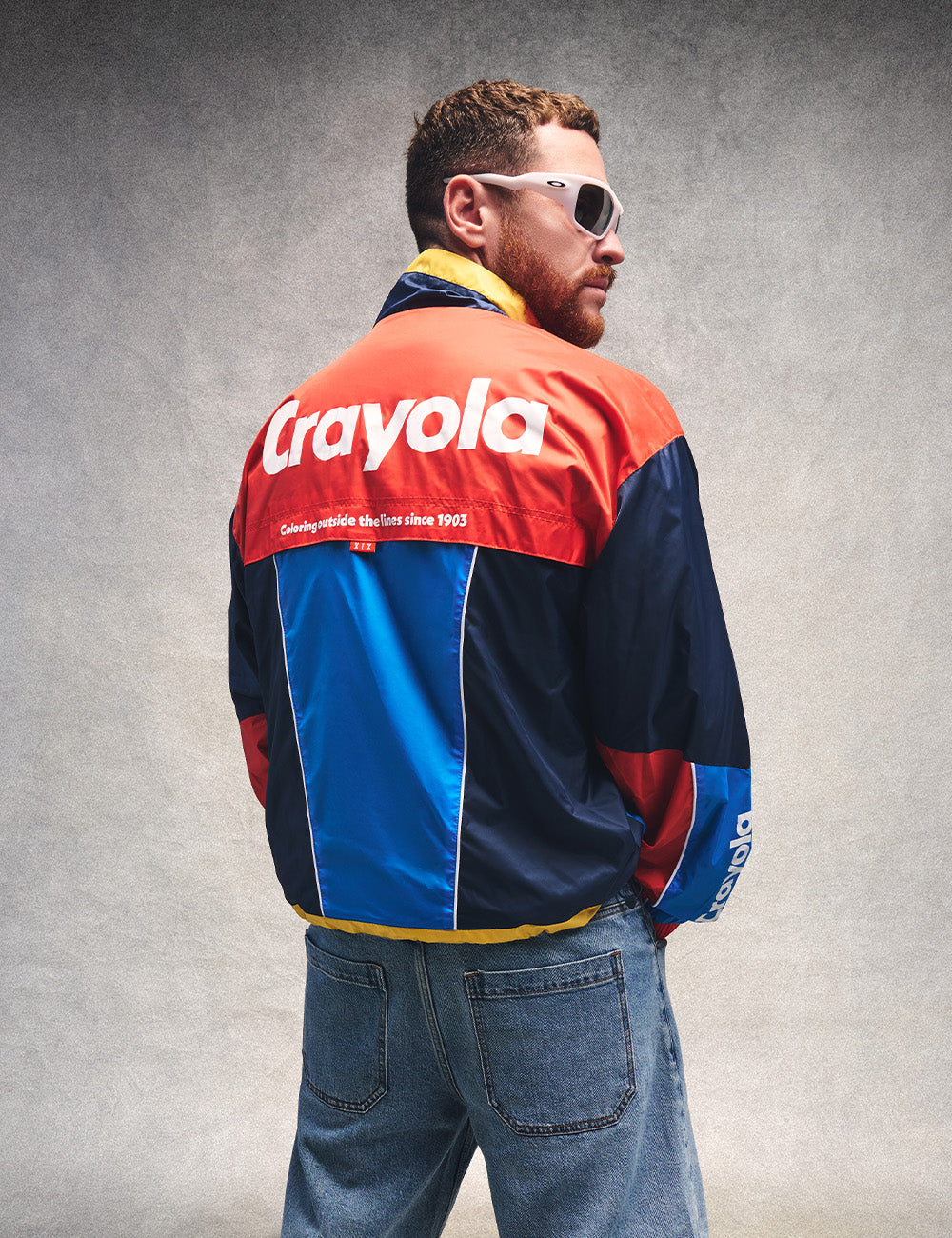 SDMN x Crayola Retro Windbreaker