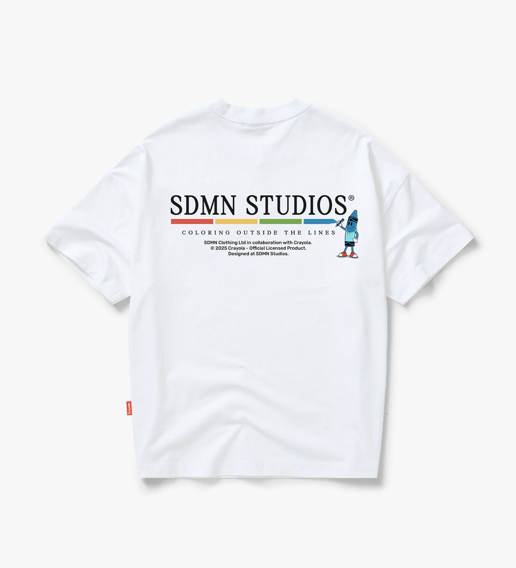 SDMN x Crayola Studios ® T-Shirt [White]