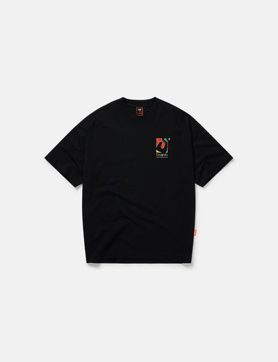SDMN x Crayola Initial Box T-Shirt [Black]