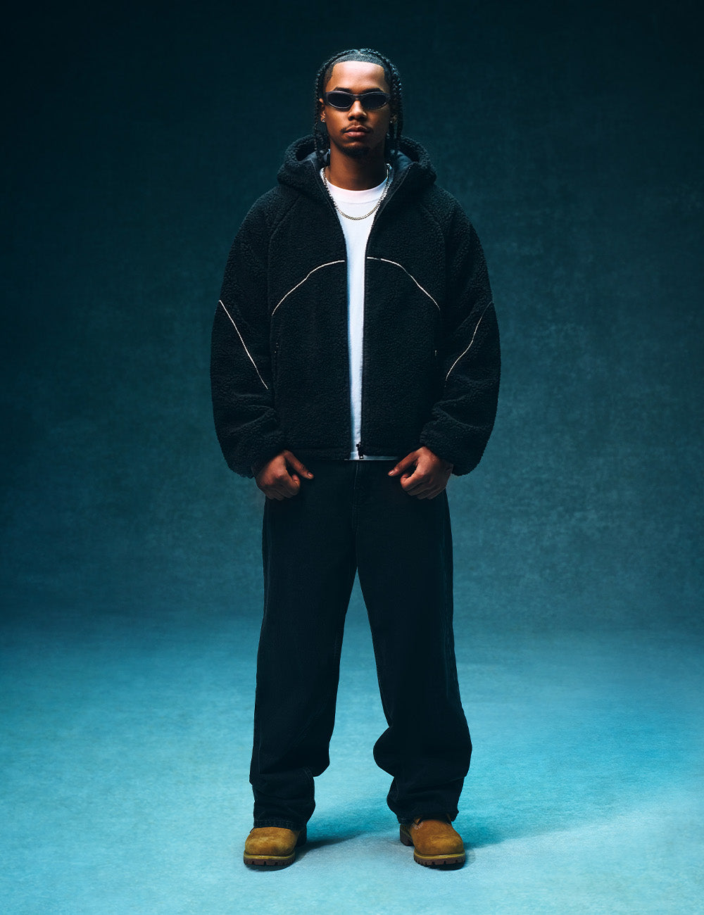 Astro Fleece Hoodie [Black]