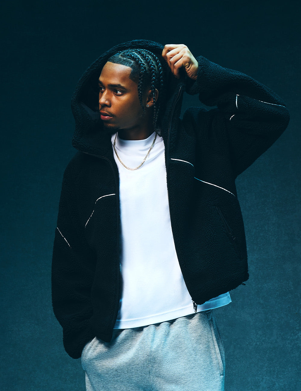 Astro Fleece Hoodie [Black]