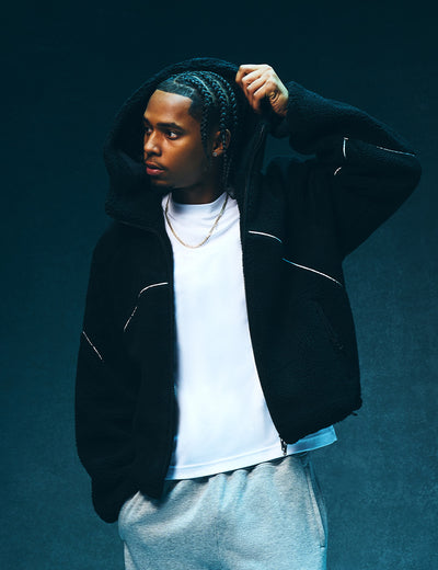 Astro Fleece Hoodie [Black]
