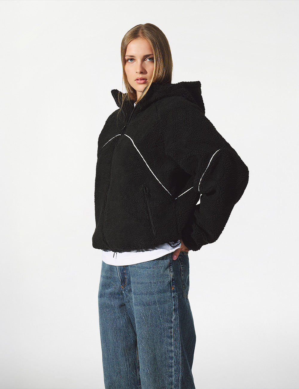 Astro Fleece Hoodie [Black]