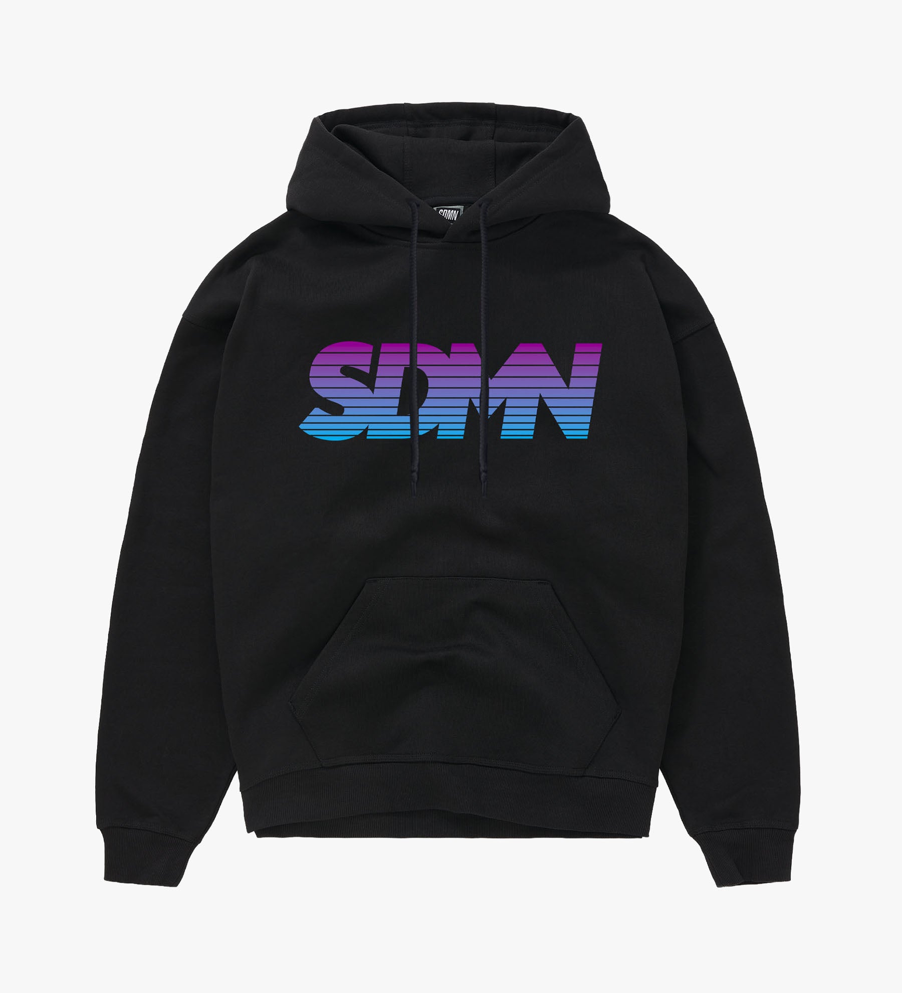 SDMN Purple Gradient Logo Hoodie