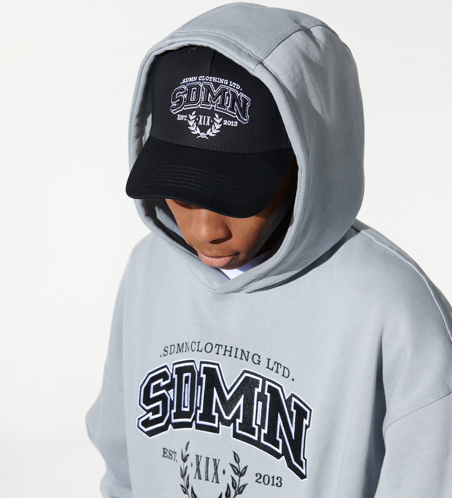 Imperial Varsity Washed Hoodie [Storm Grey]