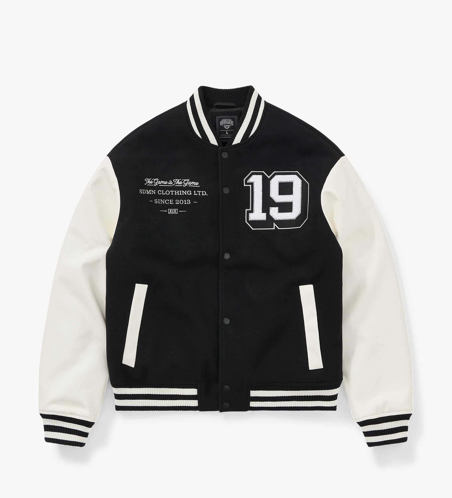 Imperial Varsity Letterman Jacket [Black/White]