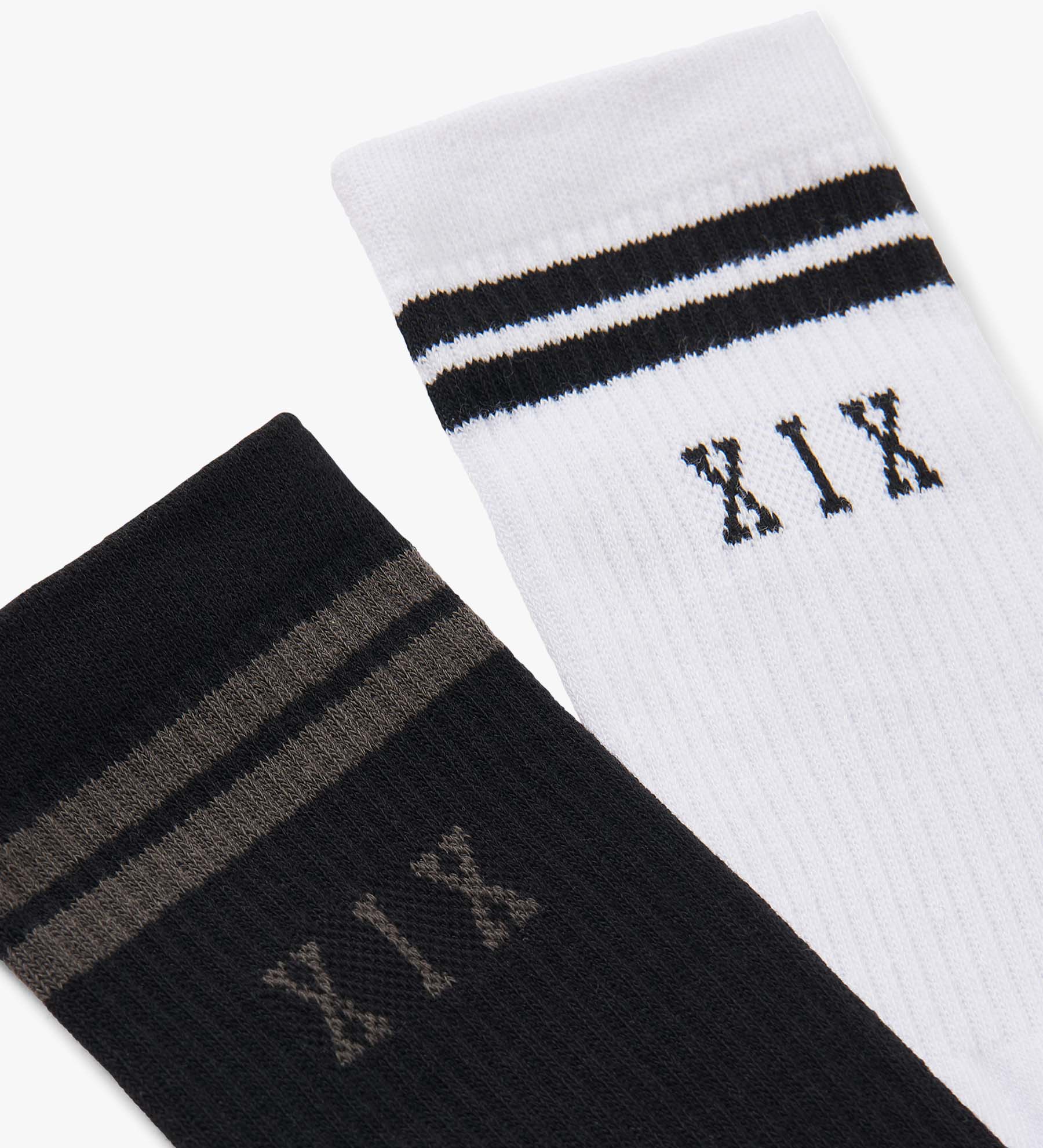 XIX Socks 2 Pack [Black/White]