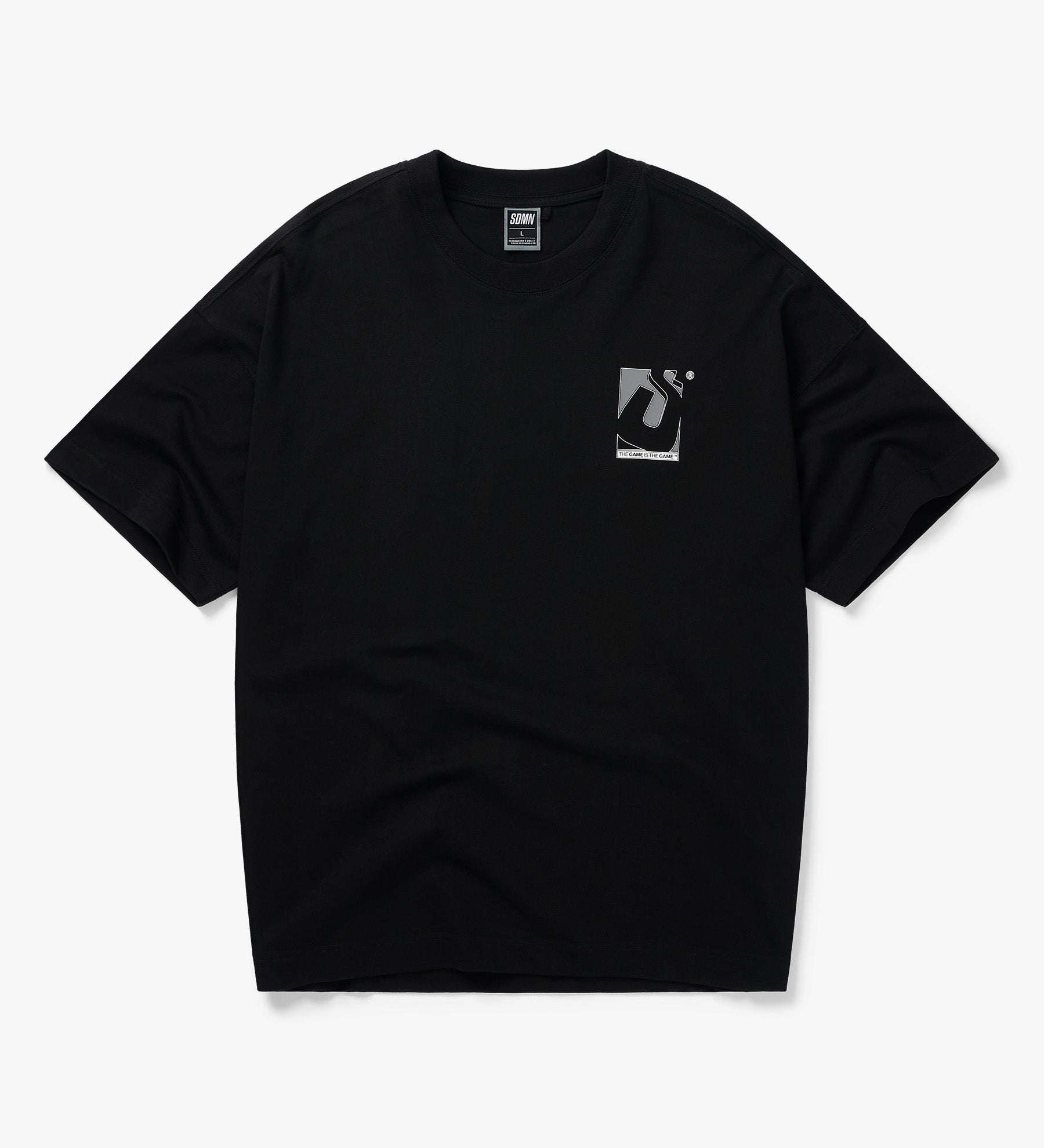 Initial Box T-Shirt [Black]