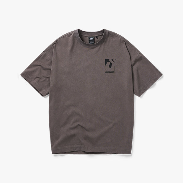 Initial Box T-Shirt [Phantom Grey]