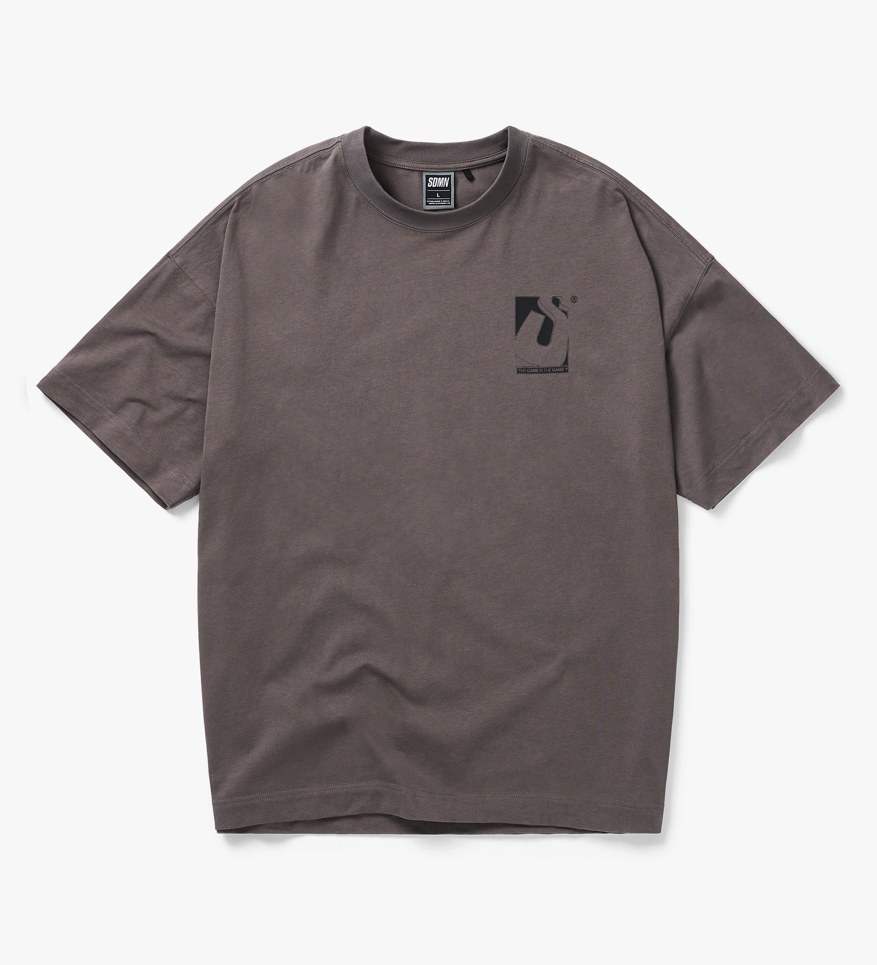 Initial Box T-Shirt [Phantom Grey]