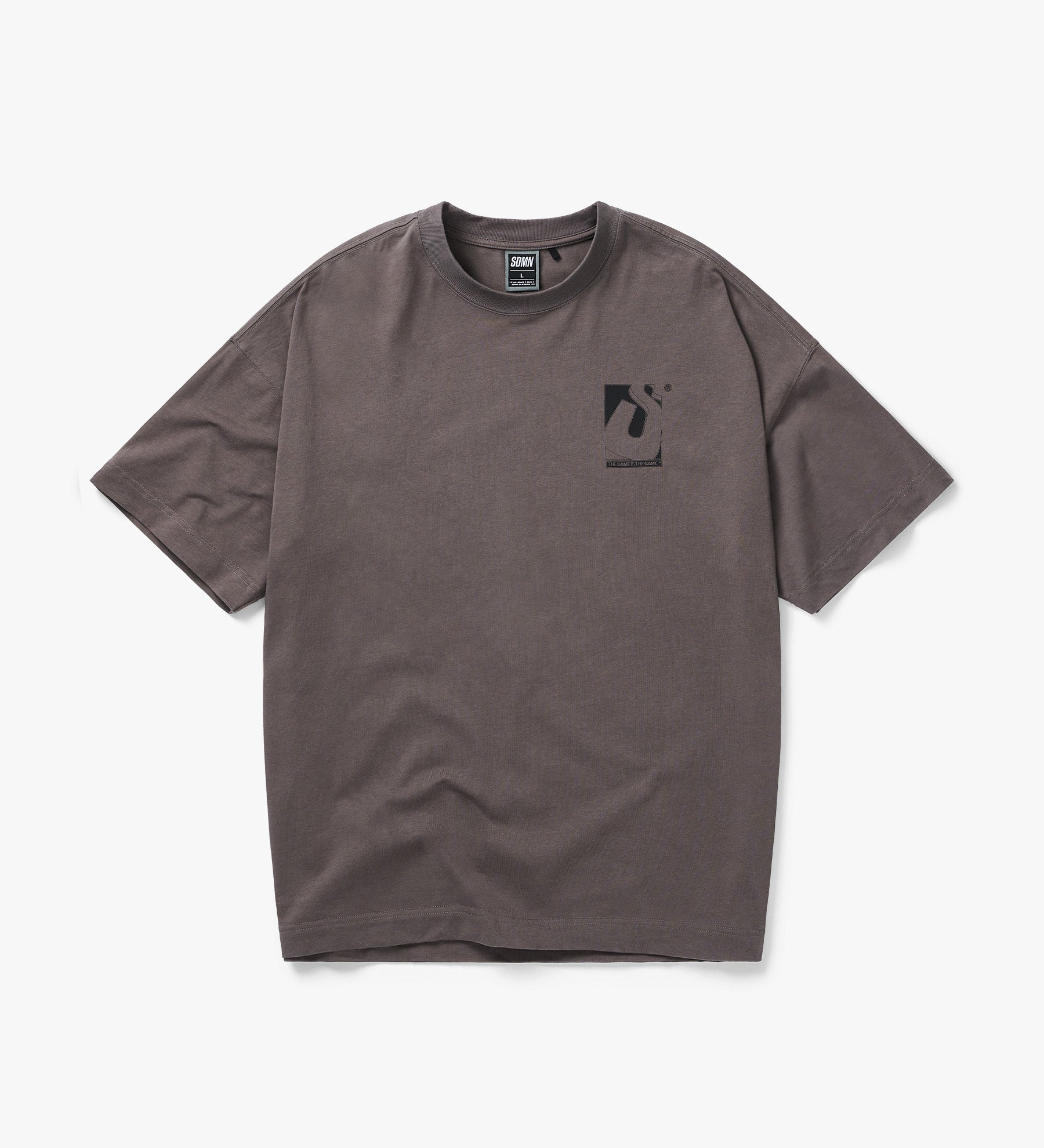 Initial Box T-Shirt [Phantom Grey]