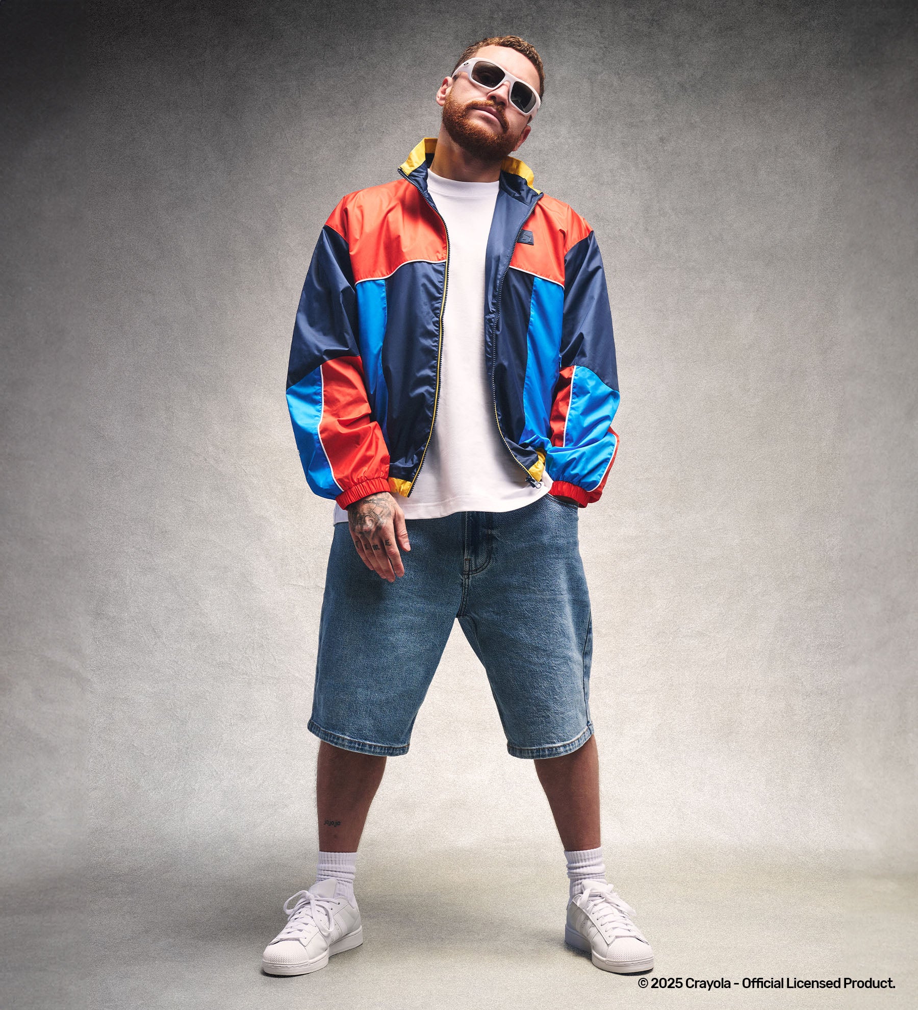 SDMN x Crayola Retro Windbreaker