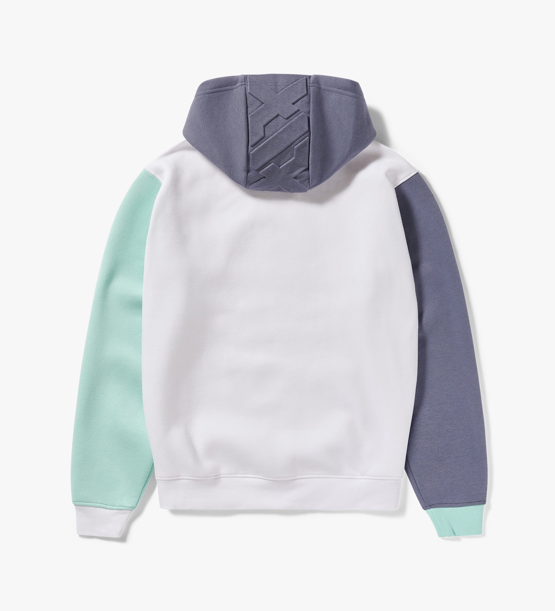 Colour Block Hoodie [Mint Berry]