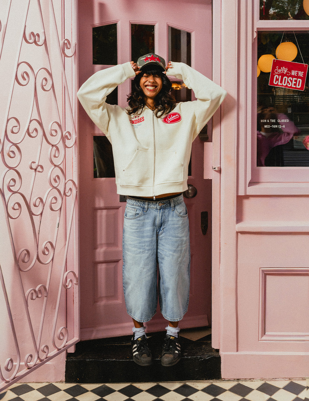Sundaes Zip Hoodie [Vanilla]