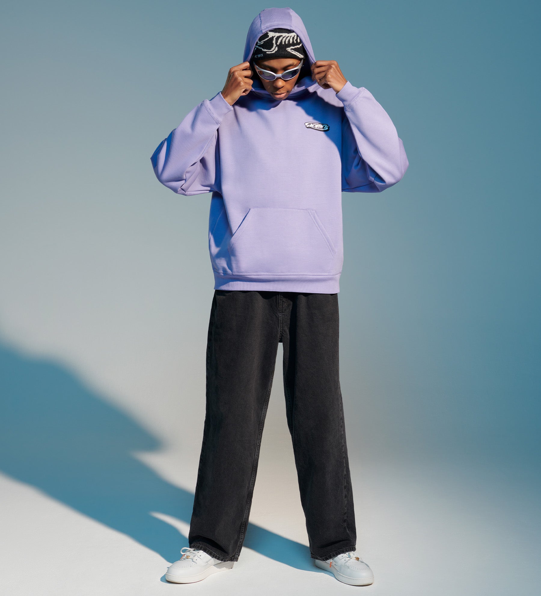 Y2K Orbit Hoodie [Lavender]