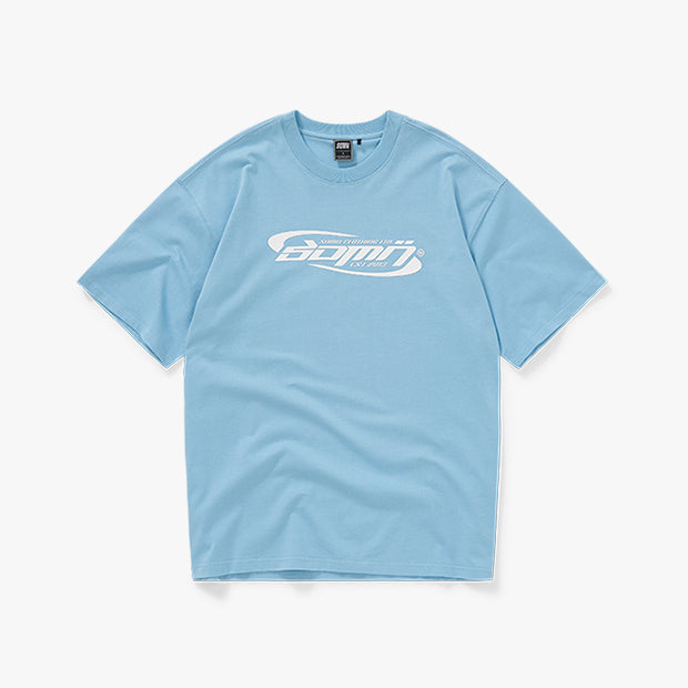 Y2K Orbit T-Shirt [Cerulean Blue]