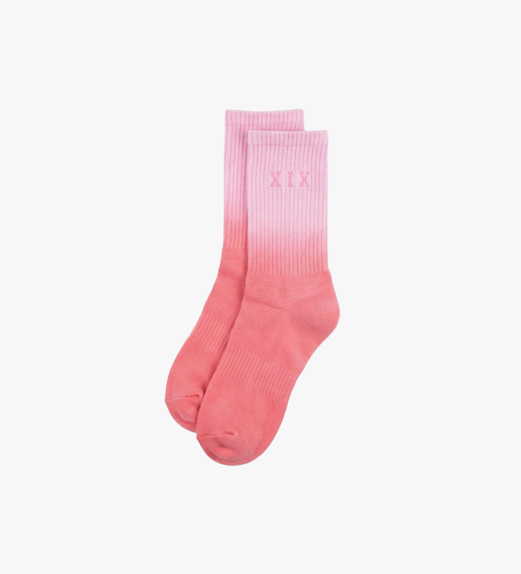 XIX Gradient Socks [Baby Pink]